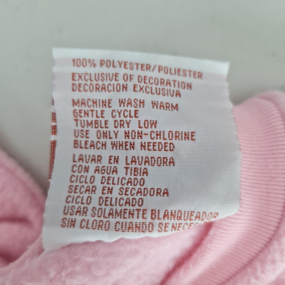 Vintage Beatrix Potter One Piece Baby Newborn Pink Fleece Peter Rabbit Sleeper - Picture 16 of 16